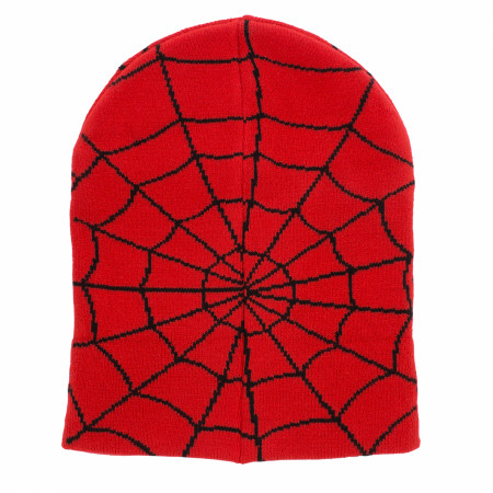 Spider-Man Mask Cuff Knit Beanie